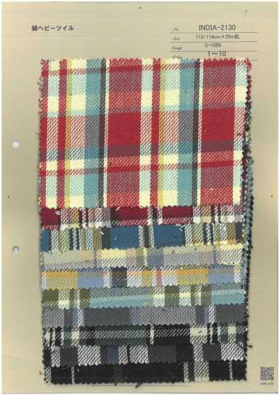 INDIA-2130 Schwerer Baumwoll-Twill