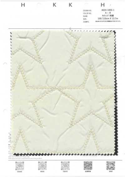 4024-1850-1 Quilting-Stickerei