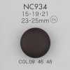 NC934 Kunststoff-Nylon-Knopf in Lederoptik
