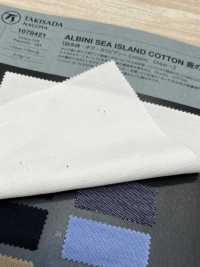 1078421 ALBINI SEA ISLAND COTTON Perlmuster[Textilgewebe] Takisada Nagoya Sub-Foto