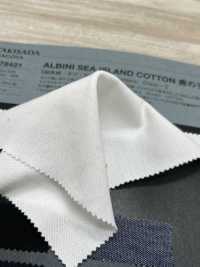 1078421 ALBINI SEA ISLAND COTTON Perlmuster[Textilgewebe] Takisada Nagoya Sub-Foto