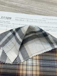 35509 Fuwa.60 Faden Bio-Baumwolle Raffung Multi-Check[Textilgewebe] SUNWELL Sub-Foto