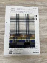 35509 Fuwa.60 Faden Bio-Baumwolle Raffung Multi-Check[Textilgewebe] SUNWELL Sub-Foto