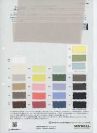 22480 50 Einzelfaden Tencel™ Lyocell-Faser/Baumwoll-Voile Wavy Lawn[Textilien / Stoffe] SUNWELL Weitere Fotos