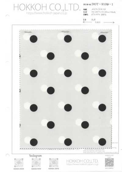 DOT-9100-1 Memory-Taft (13 mm Punkte)