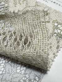 KKF8725-W-D1 Breite, Melierte Jacquard-Spitze Aus Polyester[Textilgewebe] Uni Textile(Komon Studio) Sub-Foto