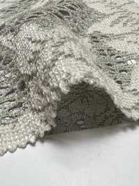 KKF8725-W-D1 Breite, Melierte Jacquard-Spitze Aus Polyester[Textilgewebe] Uni Textile(Komon Studio) Sub-Foto