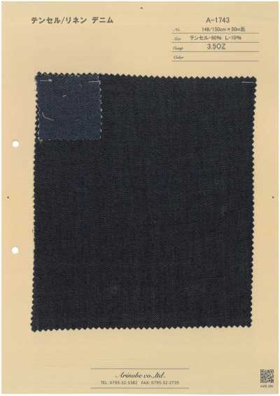 A-1743 Tencel/Leinen-Denim