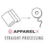 STRAIGHT-PROCESSING Gerader Zuschnitt (Textilbreite 135 cm oder mehr)