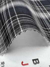 KKW2064-W-D2 Garngefärbter 1/80 Öko-Voile[Textilgewebe] Uni Textile(Komon Studio) Sub-Foto