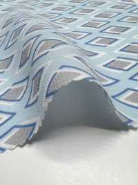 KKP2046-D106 Rückseite Satin Rauheit Oberfläche Multicolor Print[Textilgewebe] Uni Textile(Komon Studio) Sub-Foto