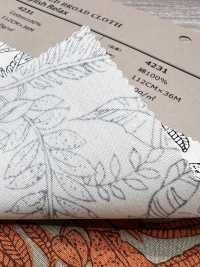 4231 Wolltuch Stylish Relax BLÄTTER[Textilgewebe] VANCET Unterfoto