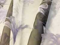 KF4005-DF-3407 Cremige Organza Farbverlauf Beflockung[Textilgewebe] Uni Textile(Komon Studio) Sub-Foto