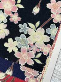 850496 SEVENBERRY® Lawn Japanisches Blumenmuster[Textilgewebe] VANCET Sub-Foto