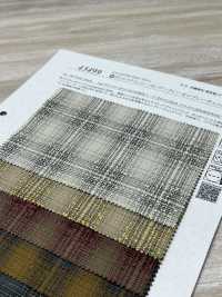 43499 (Ri) Polyester/Rayon Boucle Ombre Check[Textilgewebe] SUNWELL Sub-Foto