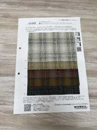 43499 (Ri) Polyester/Rayon Boucle Ombre Check[Textilgewebe] SUNWELL Sub-Foto