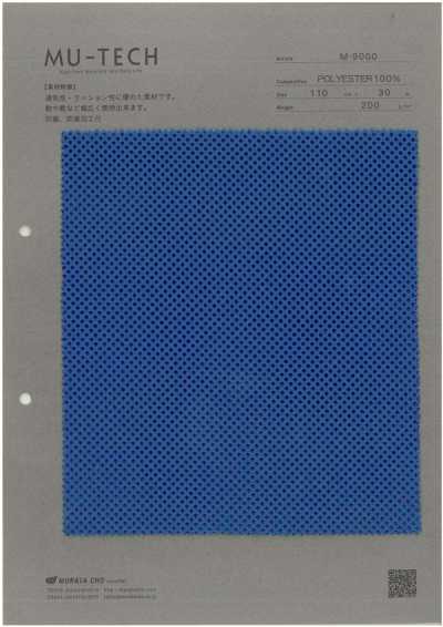 M-9000 Polyester W Raschel antibakterielle, geruchshemmende Ausrüstung