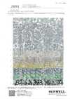 28091 60s Lawn mit einfarbigem Blumenprint