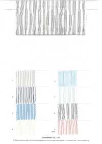 5SG011 Baumwoll-Stoff Mit Biesen[Textilgewebe] Chambray Unterfoto