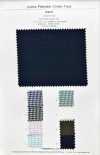 3SG017 Baumwoll-/Polyester-Crinkle-Karo