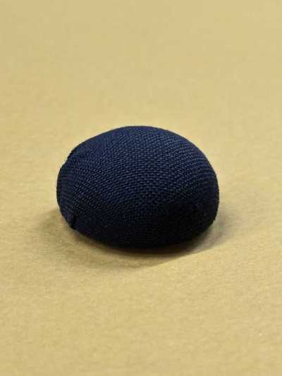 Bezogener Knopf, ohne Schaft