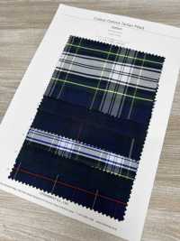 3SG023 Baumwoll-Oxford-Tartan-Plaid[Textilgewebe] Sub-Foto