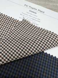 3SG034 Polyester/Baumwolle Plaid[Textilgewebe] Chambray Sub-Foto