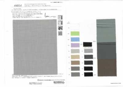 44014 Limbloser Polyester/Viskose 50s-Twill