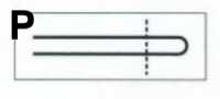 M-1250-PIPING M-1250 Stretch-Roll-Paspelierung[Bandbandschnur] STAR BRAND (Hoshika) Sub-Foto