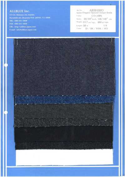 AB501BIO 13,7 oz Bio Open-End Antik-Denim