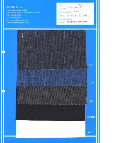 Linksläufiger Soft-Denim