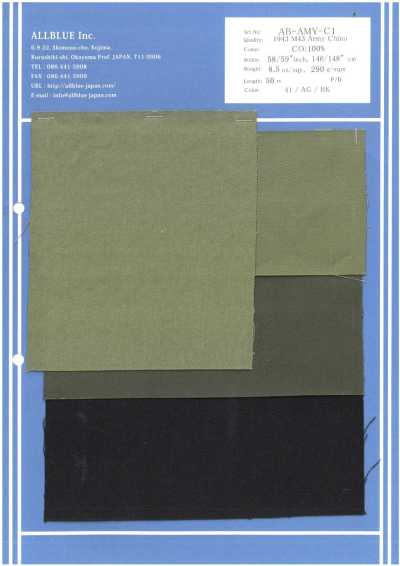AB-AMY-C1 1943 M43 Army-Chino