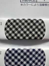 1515-4F T/C Gingham (Kleines Karomuster) Vierfach Gefaltetes Band[Bandbandschnur] Topman Industries Sub-Foto