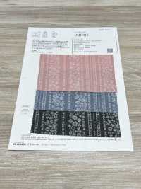 OMH015 Supima-Baumwoll-Jacquard ~balet Fleurale~[Textilgewebe] Oharayaseni Sub-Foto