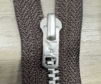 3-AL-E-C WALDES Vintage Reißverschluss Aluminium Größe 3 Polyesterband Geschlossenes Ende Asahi-Befestigungselemente Unterfoto