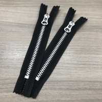 5-AL-E-C WALDES® Vintage Reißverschluss Aluminium Größe 5 Polyesterband Geschlossenes Ende Asahi-Befestigungselemente Unterfoto