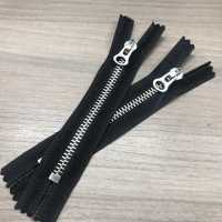 5-N-E-C WALDES® Vintage-Reißverschluss, Neusilber, Größe 5, Polyesterband, Geschlossenes Ende Asahi-Befestigungselemente Unterfoto