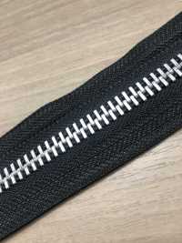 8-AL-E-OR WALDES® Vintage-Reißverschluss Aus Aluminium, Größe 8, Polyesterband, Offen Asahi-Befestigungselemente Unterfoto