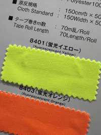 TM-8400 Fluoreszierende Schrägbandrolle[Bandbandschnur] Topman Industries Sub-Foto