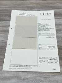 OGN-2030-KBW Gewaschener Bio-Ripstop[Textilgewebe] TIPICO (Kuwamura Textil) Sub-Foto