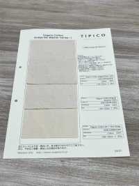 OGN-2048-KBW Bio-Slub-Popeline[Textilgewebe] TIPICO (Kuwamura Textil) Sub-Foto