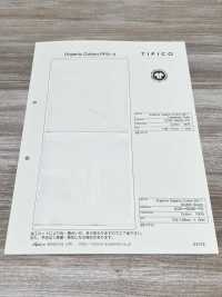 OGN-6688-PS Gewaschene Bio 60/ NEXT STAGE Doppelgaze P Gebleicht[Textilgewebe] TIPICO (Kuwamura Textil) Sub-Foto