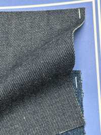 HI50158 Natürlicher, Indigoblauer, Seilgefärbter Denim[Textilgewebe] Alles Blau Sub-Foto