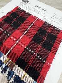 CH-6345 Dreifachgarn-Twill-Karo[Textilgewebe] Kuwamura Textil Sub-Foto