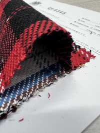 CH-6345 Dreifachgarn-Twill-Karo[Textilgewebe] Kuwamura Textil Sub-Foto