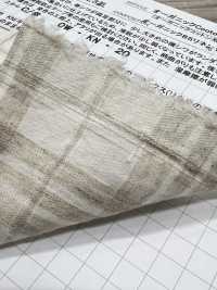 AZUMADAKI-119 Bio-Baumwolle Dobby Check Eastern Cooking Process[Textilgewebe] Komatsuwa Textile Sub-Foto