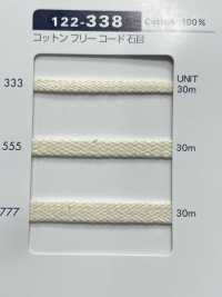 122-338 Baumwollfreies Flachkordel Mit Steinmaserung[Bandbandschnur] DARIN Sub-Foto