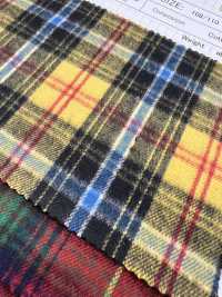 AW1602 Zotteliges Tartan-Karo[Textilgewebe] SHIBAYA Sub-Foto