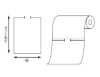 41929 PE-Unterrollenabdeckung, Breite 500 Mm X 700 Mm
