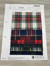 AW1600 30/2 Shaggy Tartan Karo[Textilgewebe] SHIBAYA Sub-Foto